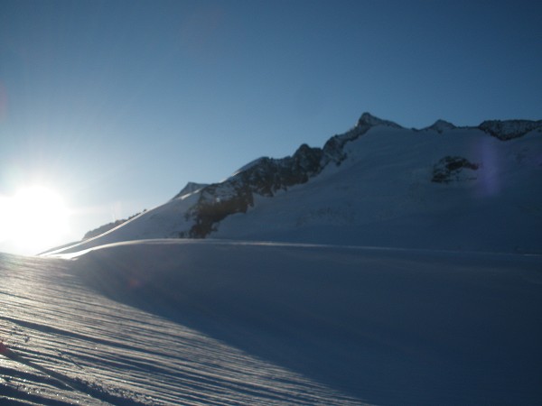 Ráno nad Kürstingerhütte